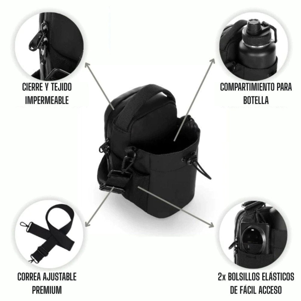 Bolso Canguro Organizador Magnetico Gym
